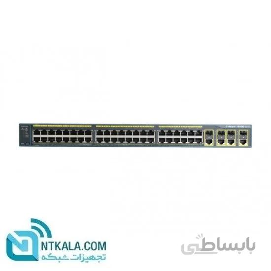 سوییچ 48 پورت سیسکو مدل WS-C2960G-48TC-L