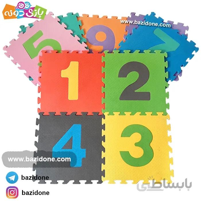 پازل کفپوش فومی اعداد