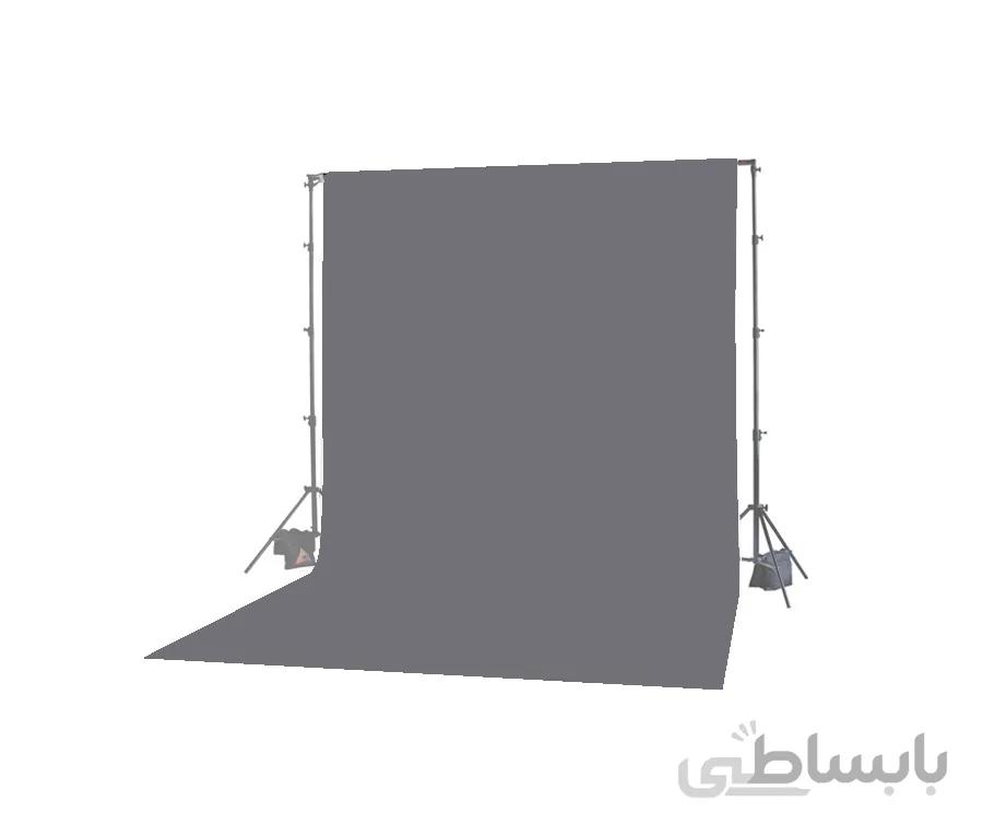 فون بک گراند خاکستری مخمل Backdrop Gray 2×3 ا Backdrop Gray 2×3
