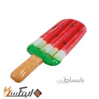 تشک بادی روی آب مدل بستنی هندوانه ای ا Intex 58751