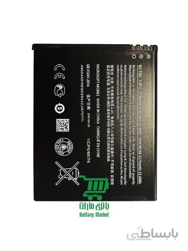 باتری مایکروسافت لومیا Microsoft Lumia 950 XL مدل BV-T4D ا battery Microsoft Lumia 950 XL model BV-T4D