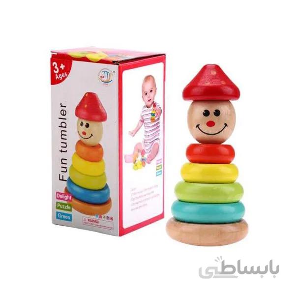 برج هوش چوبی طرح آدمک