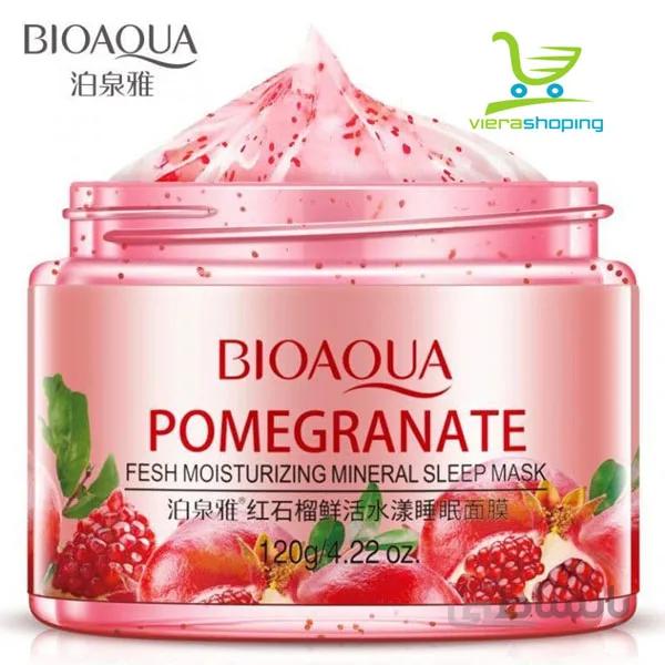 ماسک ضد پیری انار قرمز بیوآکوا BIOAQUA Red Pomegranate