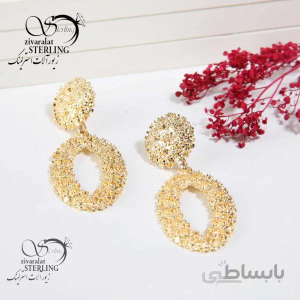 گوشواره اویز برند زارا طرح پریسا