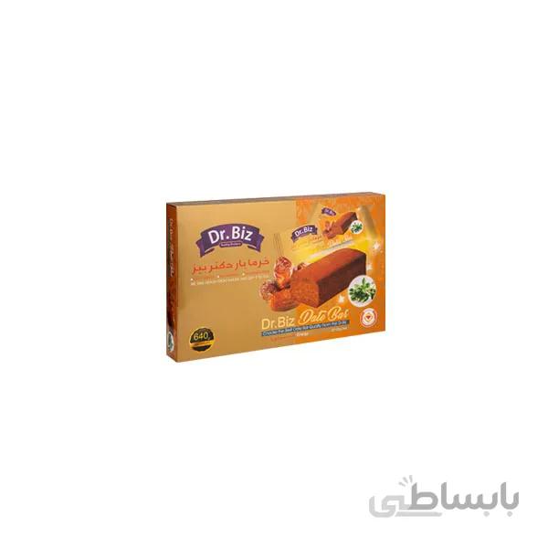 خرما بار انرژی زا دکتر بیز مقدار 640 گرم