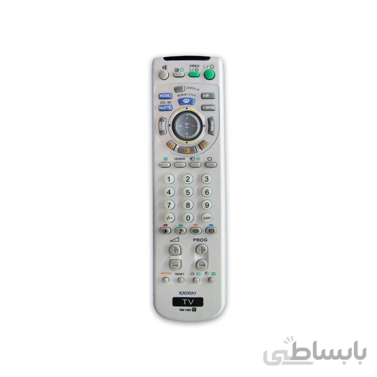 کنترل تلویزیون ال ای دی LED سونی مدل RM-1007 (شاتل دار)