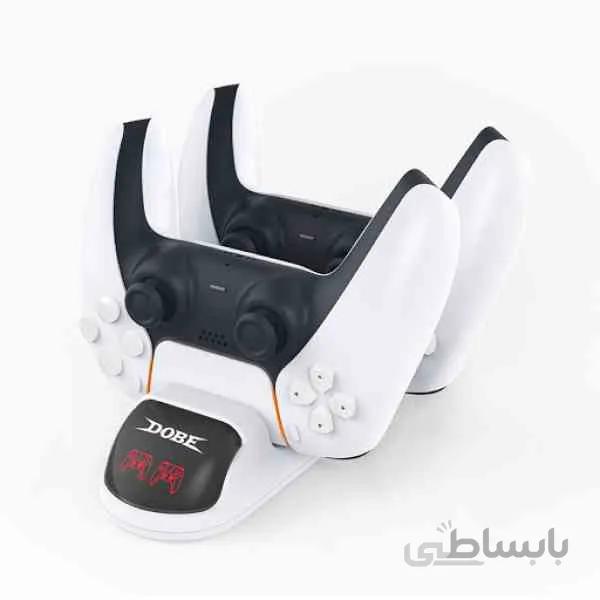 استند شارژر Dobe LED Light Dual Charging Dock برای دسته PS5