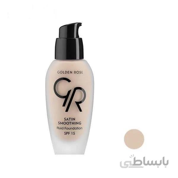 کرم پودر گلدن رز مدل satin شماره 27 حجم 34 میلی لیتر