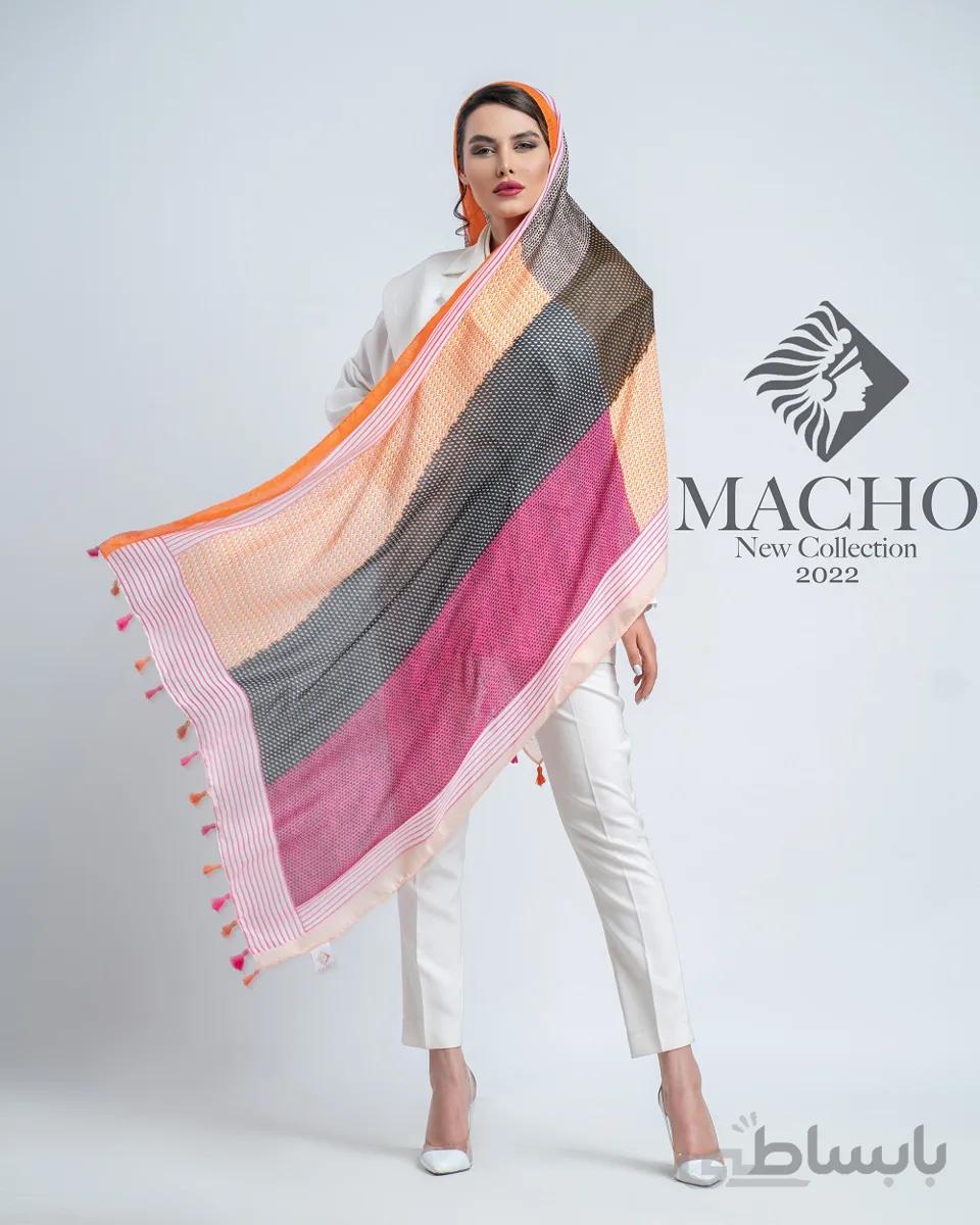 شال نخ پنبه وال ماچو 2971