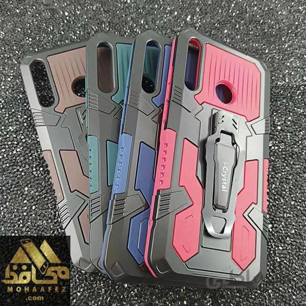 قاب ضد ضربه هوآوی Y6P / Y6 Prime 2020 هولدر دار کد HW241