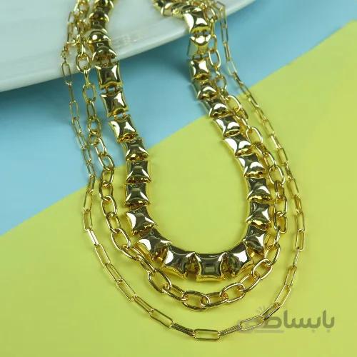 گردنبند 3 لاین ترک