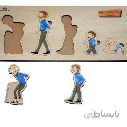 پازل مراحل رشد انسان