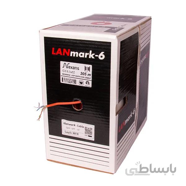 کابل شبکه CCA نگزنس از نوع Cat6 UTP مدل LANmark-6