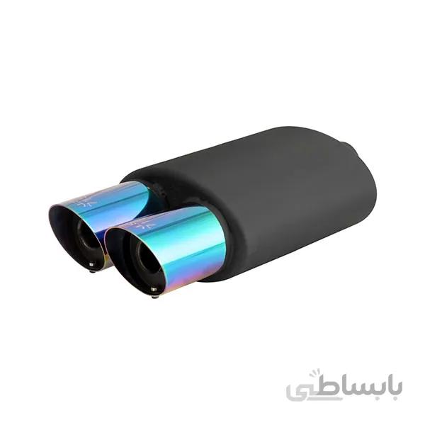 منبع اگزوز اسپرت دولول سایلنسر J.S کد 719 ا J.S Car Exhaust Code 719