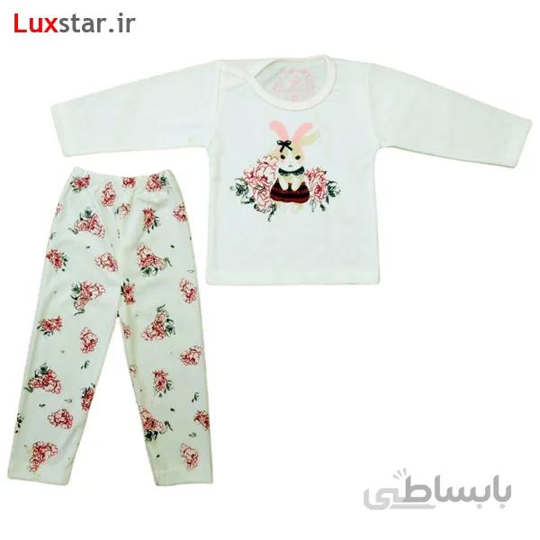 بلوز شلوار نوزادی دخترانه خرگوش ا Rabbit girl baby pants blouse