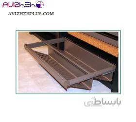 جا کفشی ریلی داخل کمد رنگ موکا طرح ایتالین سایز 60