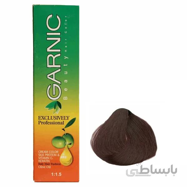 کیت رنگ موی سری شرابی - شرابی تیره شماره 4.20 گارنیک GARNIC
