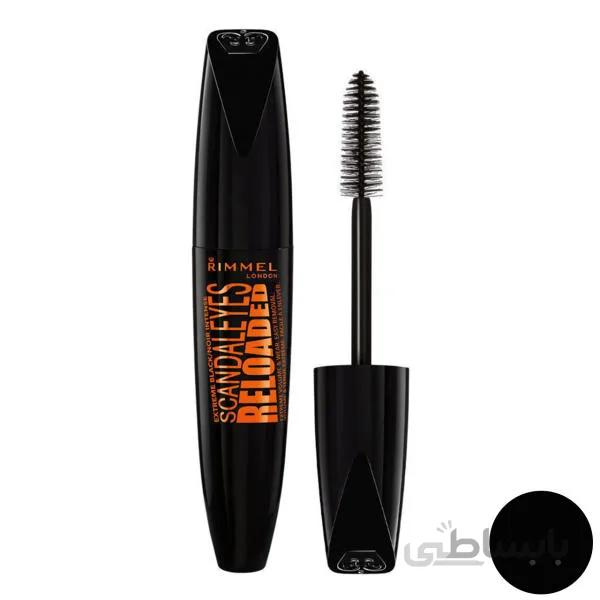 ریمل اسکاندل آیز ریمل لاندن مدل ریلودد اولترا بلک شماره 003 ا Rimmel London Mascara Scandal Eyes Reloaded Ultra Black No003