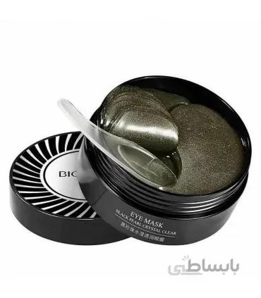 ماسک دور چشم هیدروژلی ضد چروک و آبرسان مروارید سیاه بیوآکوا