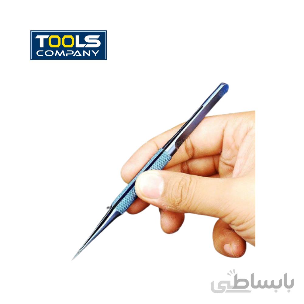 پنس تیتانیوم سرصاف