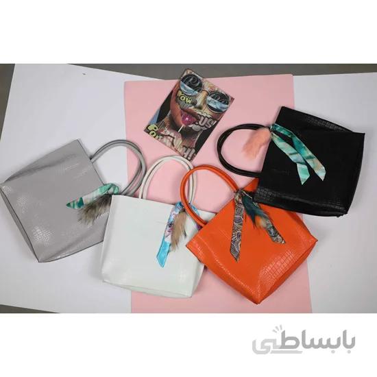 کیف زنانه پوست ماری بند دار