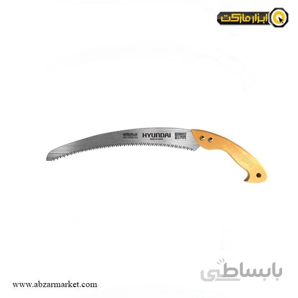 اره باغبانی هیوندای غلاف دار منحنی 33 سانتی متر مدل HC33W