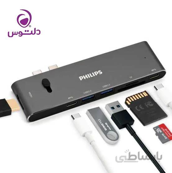 هاب 7 پورت USB-C فیلیپس مدل SWR1604D/93