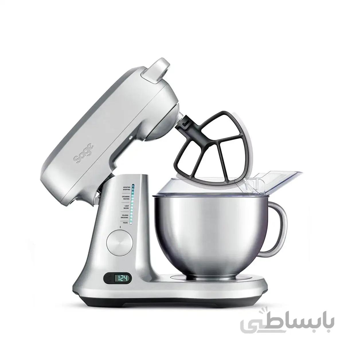 غذا ساز همه کاره سیج انگلستان Sage Küchenmaschine the Bakery Boss SEM825BAL2EEU1