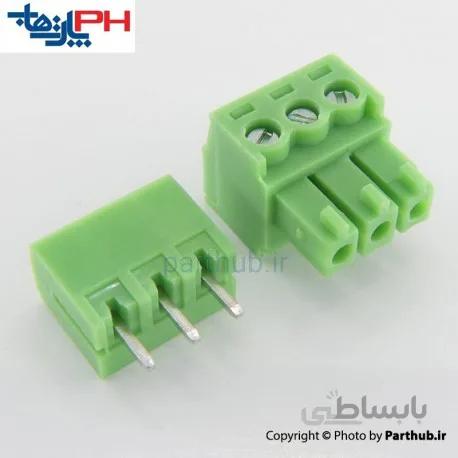 ترمینال 3 پین استریت 3.81mm