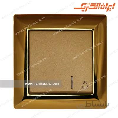 شاسی زنگ الیزه طرح متال طلایی
