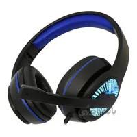 هدست سیمدار گیمینگ خلبانی Led دار ۲ فیش USB و جک ۳.۵ Konigsaigg K1 pro
