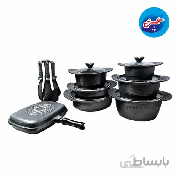 سرویس قابلمه گرانیت موراکو سیلور