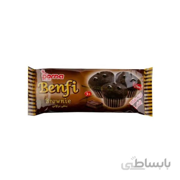 کیک بنفی برانی 3 عددی90 گرمی درنا
