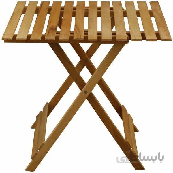 میز تمام چوبی تاشو لوتوس مدل ROY کد T-721-S