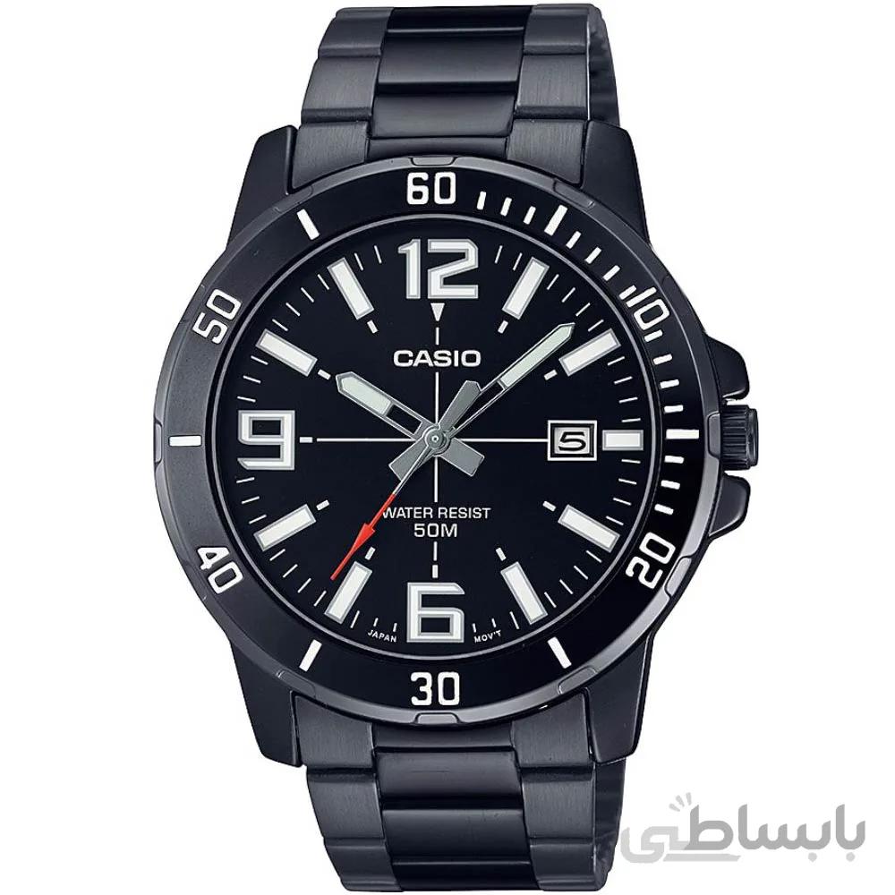 ساعت مچی مردانه کاسیو CASIO کد MTP-VD01B-1BVUDF ا ساعت مچی مردانه کاسیو | MTP-VD01B-1BVUDF | CASIO WATCH | نیک گالری
