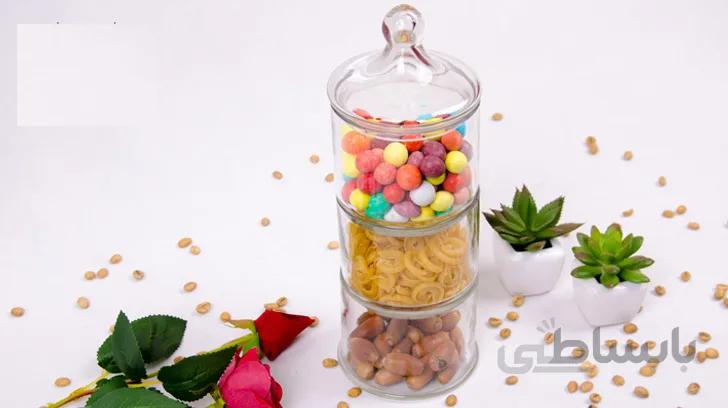 ظرف خوراکی سه طبقه