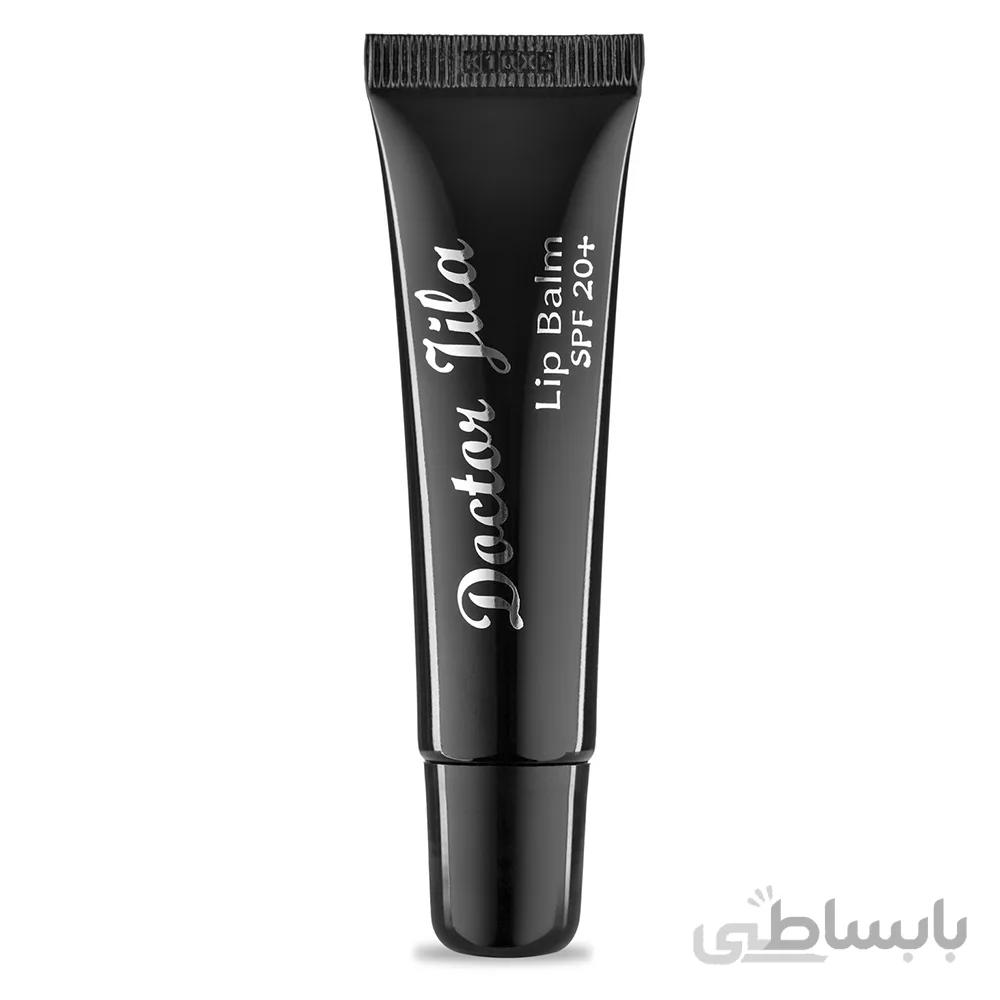 کرم ترک لب ⁺SPF20 دکتر ژیلا ۱۲ گرم-مشکی ا Doctor Jila Lip Balm SPF20⁺ 12 g