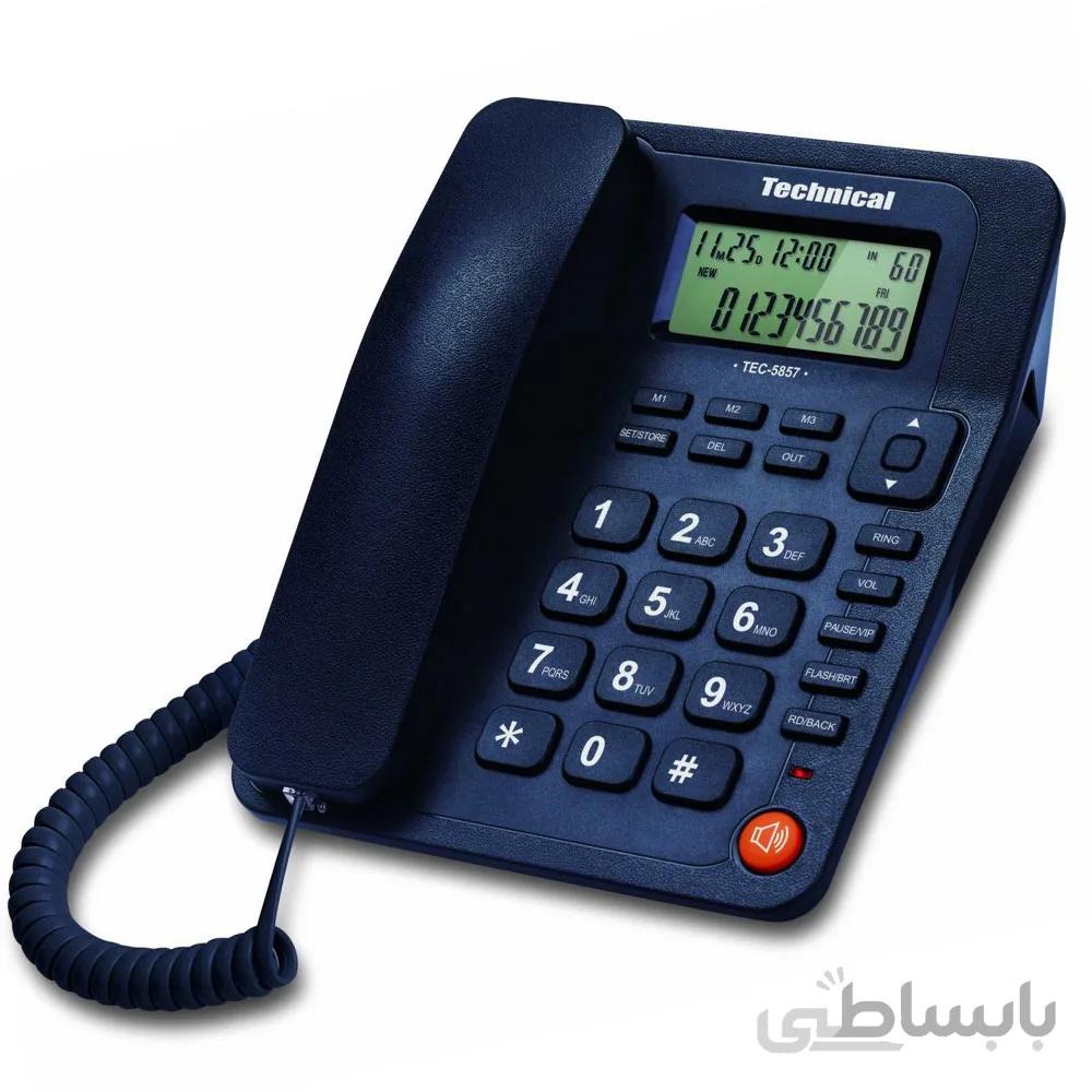 تلفن رومیزی تکنیکال TEC-5857 ا Technical TEC-5857 Phone