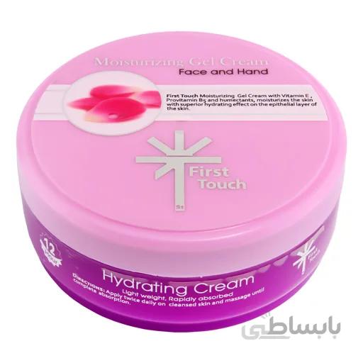 کرم مرطوب کننده دست و صورت فرست تاچ حاوی عصاره گل رز حجم 150 میل