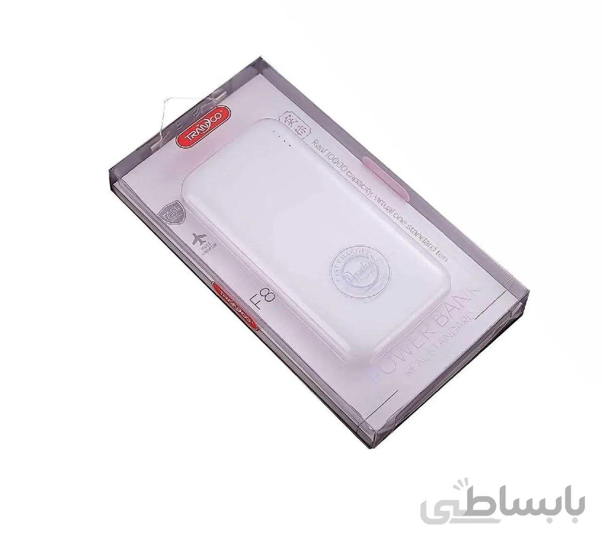 پاوربانک 10000 میلی امپر ترانیو Tranyoo F8 ا Tranyoo F8 External Power Bank 10000mah