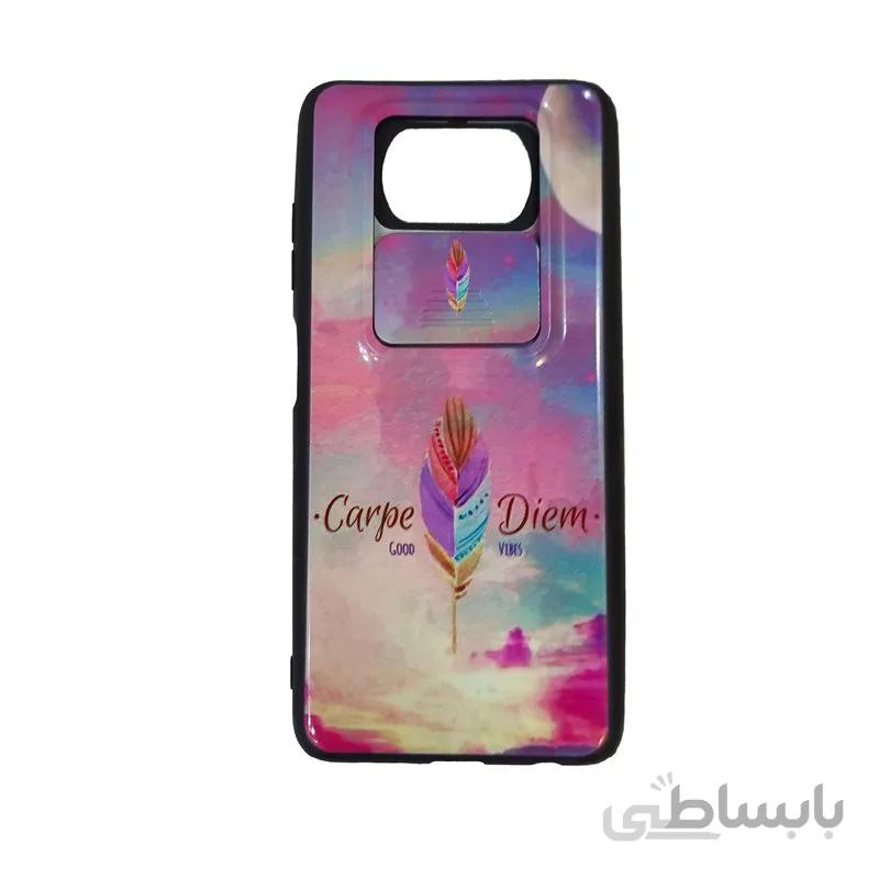 قاب روکش دار شیائومی طرح برگ Poco X3 / X3 Pro
