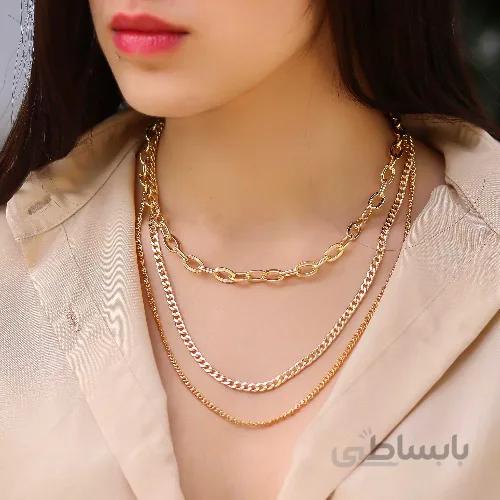 گردنبند سه لاین ترک