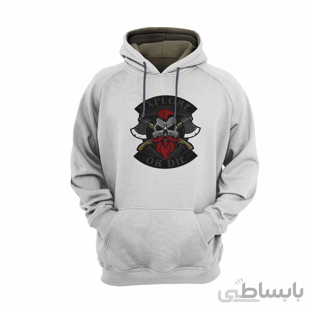 هودی سفید طرح انیمه کابوی بیباپ Cowboy Bebop کد KCT10460