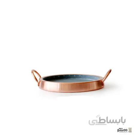 ماهیتابه سنگ و مس دسته دار
Stone and copper frying pans with handles
