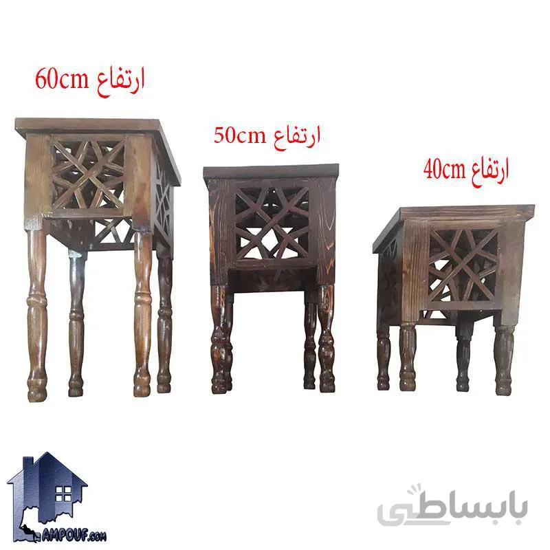 میز عسلی سنتی Trk265