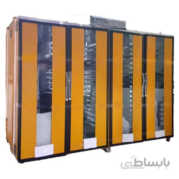 میوه خشک کن هواکروز 600 کیلو گازی 4 کابین