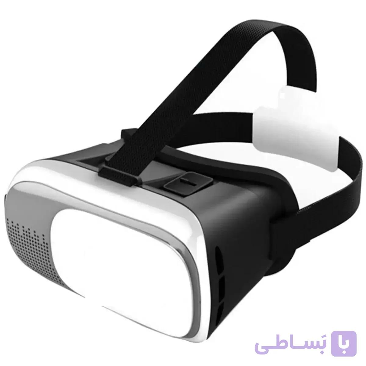 هدست واقعیت مجازی وی آر باکس مدل VR Box 2 به همراه ریموت کنترل بلوتوث و DVD  حاوی اپلیکیشن و باتری