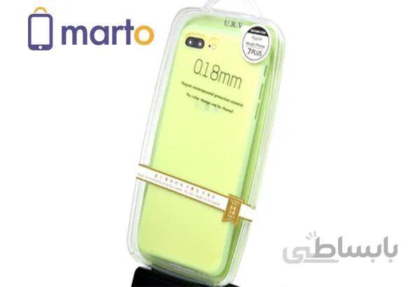 کاور محافظ URV مناسب براي گوشي اپل iPhone 6 ا URV Pastel Green Bumper Case for the Apple iPhone 6