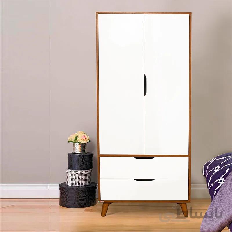 کمد لباس دو کشو آلوا