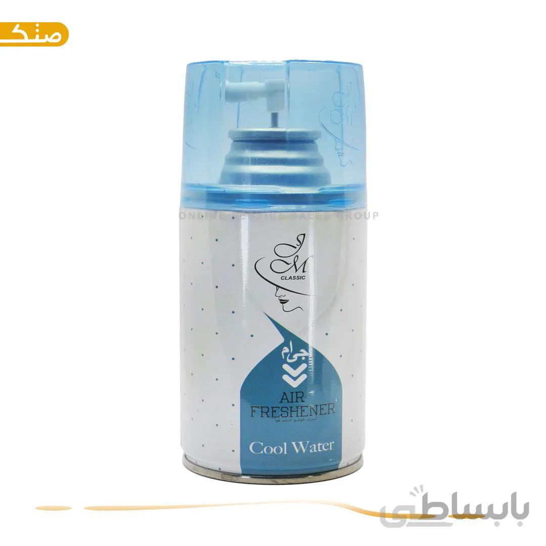 یدک اسپری خوشبوکننده جی ام مدل Cool Water حجم 300 میلی لیتر